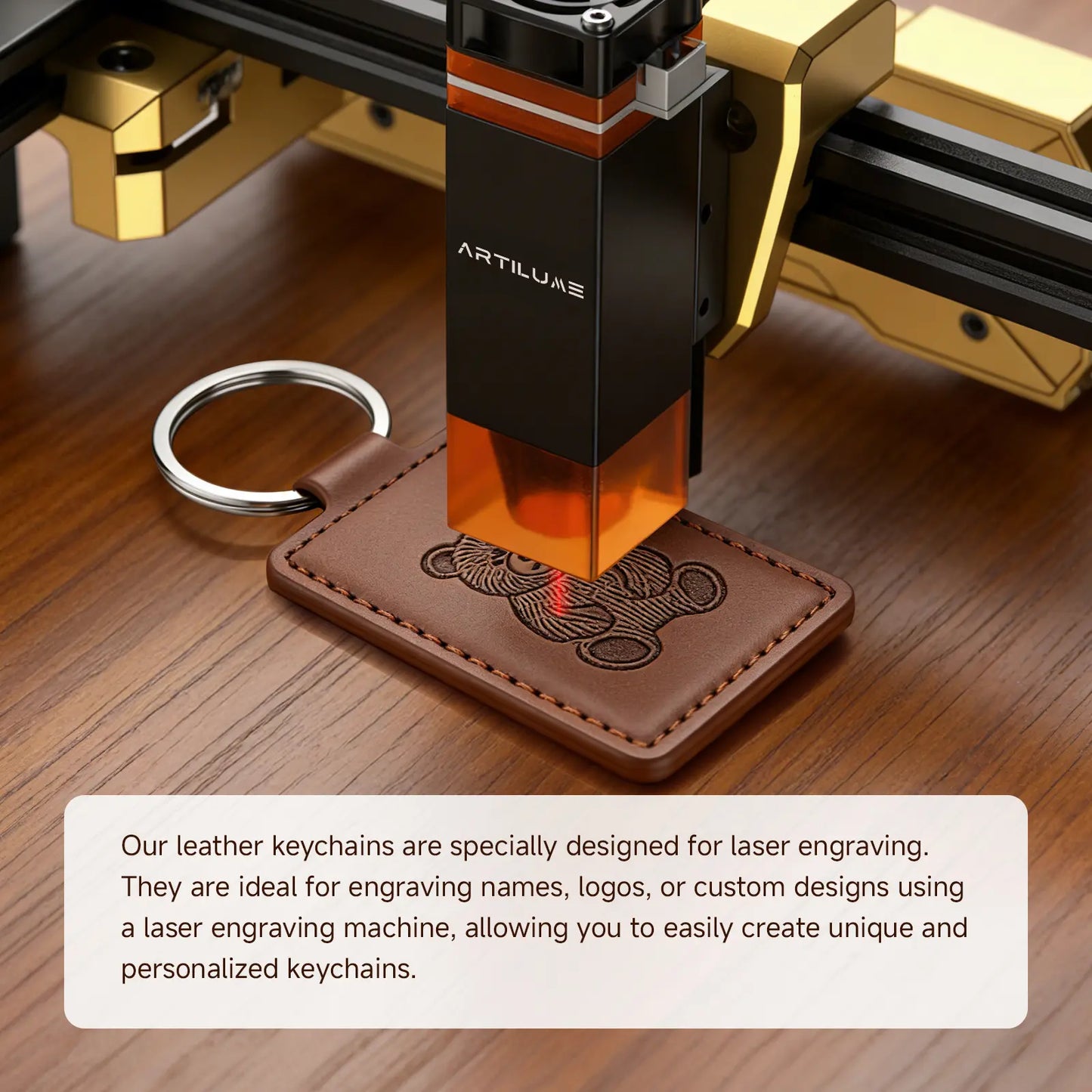 Artilume A4/T1 Laser Engraving Equipment, 7W & 12W Sealed Laser Beam, High Precision Engraving for Wood, Leather, Acrylic & Metal, DIY Craft Making Machine for Home Business
