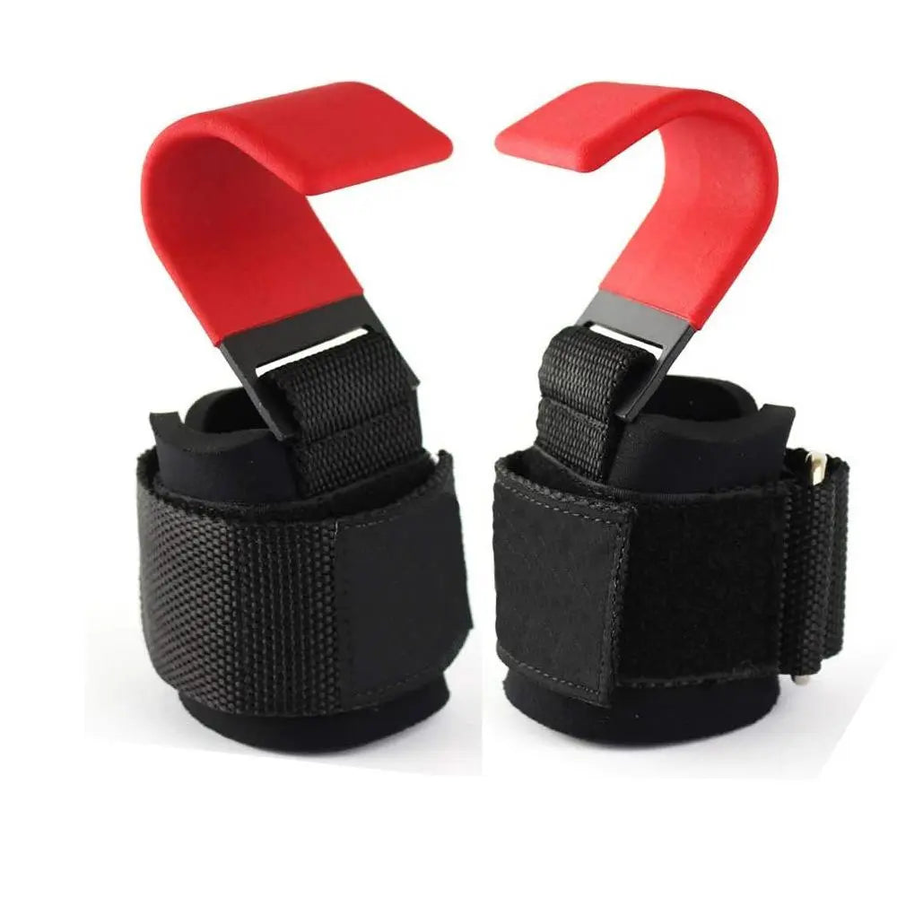 Weight Lifting Hooks, 2/4 Counts Heavy Duty Lifting Wrist Straps, Pull Ups Deadlift Straps, Weight Lifting Grips for Home Gym