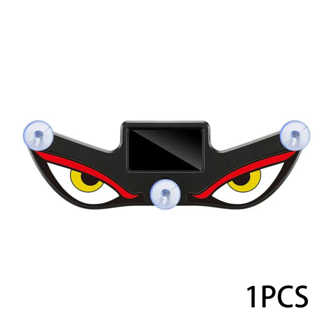 3PCS Devil Eyes LED Car Sign, Dynamic Windshield Light USB Powered, Stand Out at Night Easy Install, for Car Shows Night Driving Car Lovers