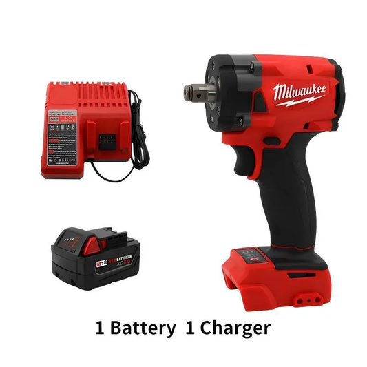 Milwaukee M18 Impact Wrench - A Battery A Charger