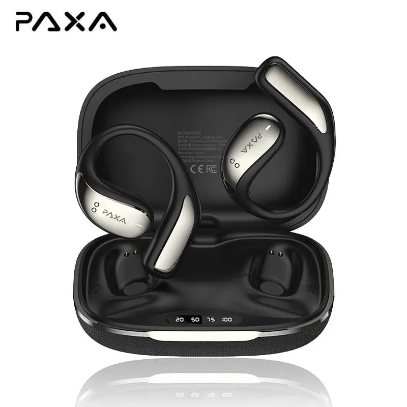 【Free Shipping】Paxa Vogbuds 5 Pro OWS Smart Voice Assistant Headset,Dynamic Stereo Sound Earbuds with ENC Call Noise Canceling Mic, Digital Battery Display