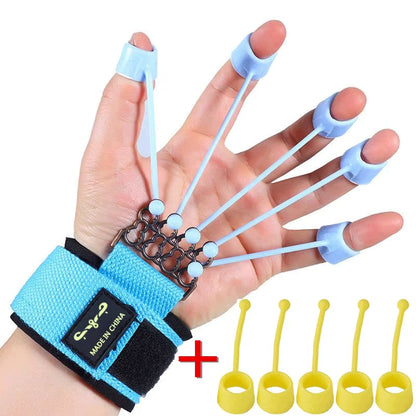 Finger Flexion Extension Rehabilitation Training Equipment Musical Instrument Finger Power Exerciser Silicone Portable Hand Grip