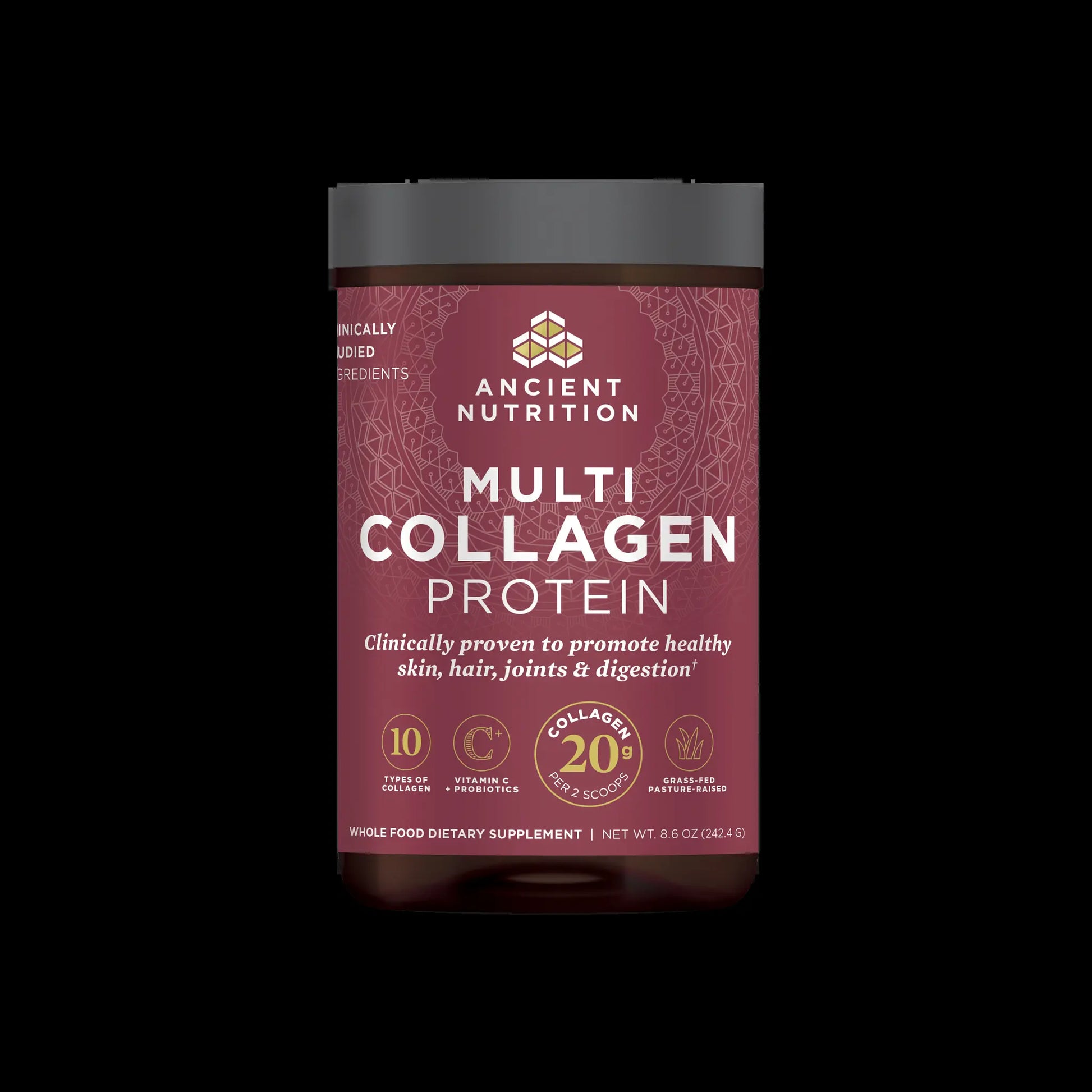 Multi Collagen Protein | Powder Unflavored (24 Servings)