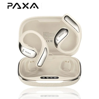 【Free Shipping】Paxa Vogbuds 5 Pro OWS Smart Voice Assistant Headset,Dynamic Stereo Sound Earbuds with ENC Call Noise Canceling Mic, Digital Battery Display