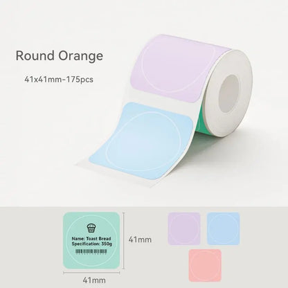 NIIMBOT Labels for B-Series Thermal Label Printer, Thermal Label Tape for Marson Jar/Bakery/Grocery/Barcode/Return Address/Small Business,Back to School,Back to School Haul