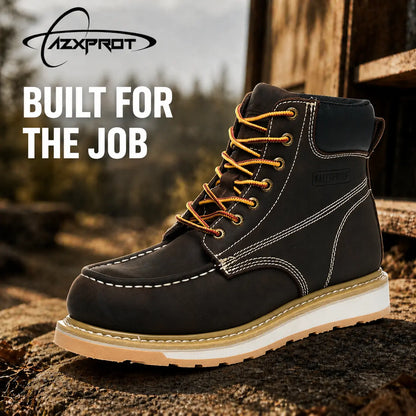 AZXPROT Men'S Boots Boots for Men Casual Boots Motorcycle Combat Ankle Dress Boots Mens