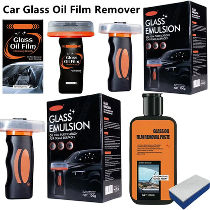 Car Glass Cleaner Gel & Foam Windshield Watermark Remover Anti-Fog Coating, Fast Cleaning Rainproof for Car Glass Windows