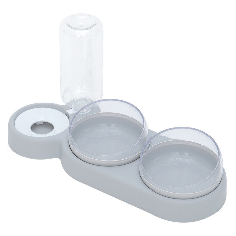 Automatic Cat and Dog Bowl with Water Fountain