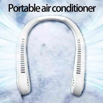 Hands-Free Neck Fan – Portable Wearable Cooling, Lightweight U-Shaped Design for Summer Travel, Outdoor Activities, Office, Commuting & Everyday Comfort
