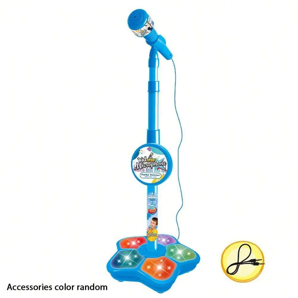 Kids Microphone Stand Toy Portable Children'S Karaoke Electronic Durable Party Karaoke Microphone Stand, Kids Karaoke Machine