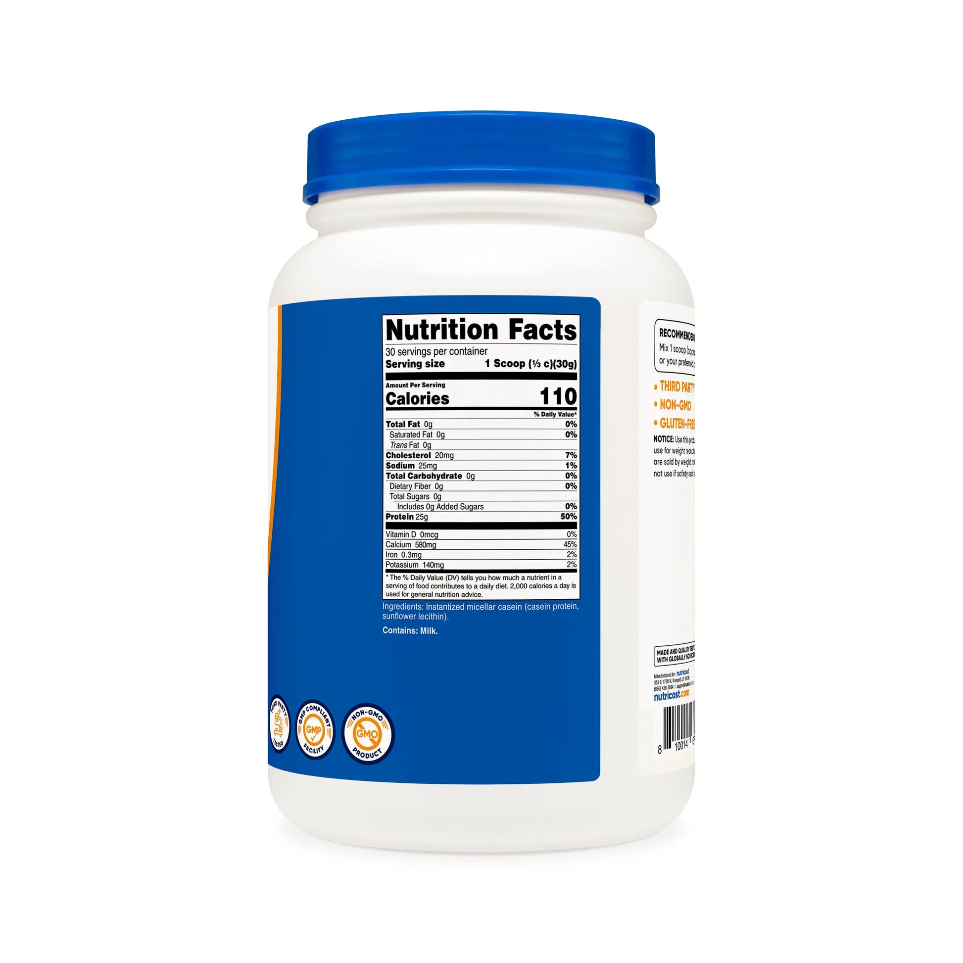Nutricost Casein Protein Powder