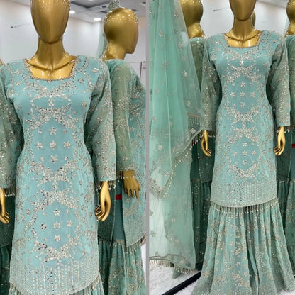 Indian Wedding Dress for Women - Traditional Bridal Gown - Underwear, Womenswear Breathable Comfort