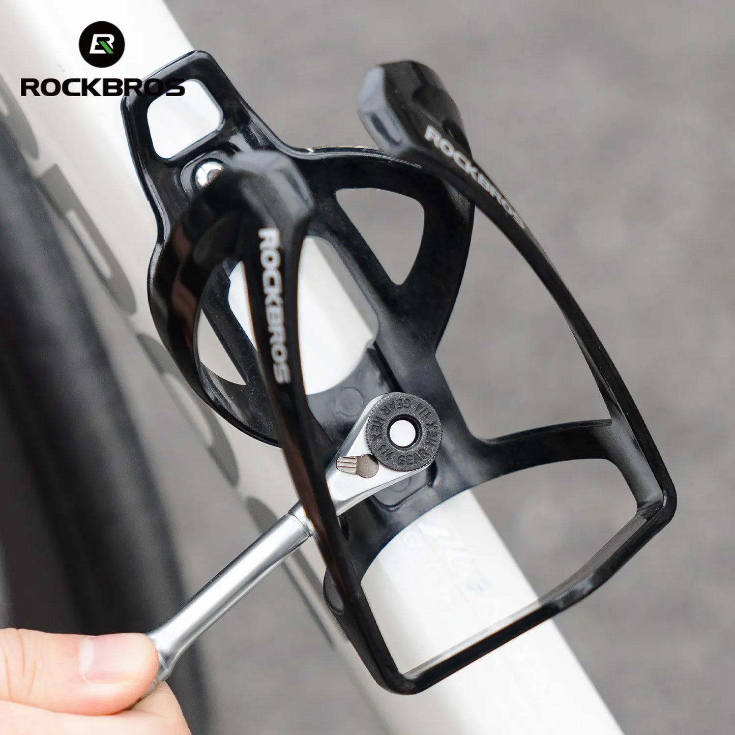 ROCKBROS S2 Alloy 1/4" Drive Ratchet Handle 72-Tooth Compact Bike Repair Kit with 8 Bits
