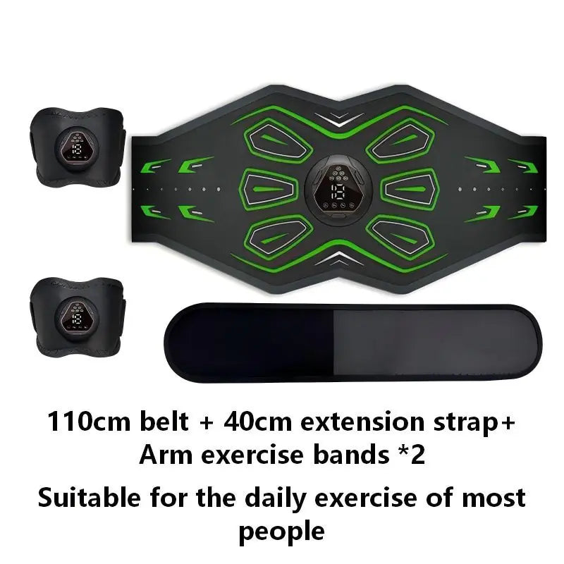 2026 New Model Abdominal and Arm Strength Training Device: 6 Modes, 18 Intensity Levels; a Powerful Aid for Ab Workouts and Arm/Abs Muscle Contraction and Relaxation; Ab Workout + Arm Exercise Set
