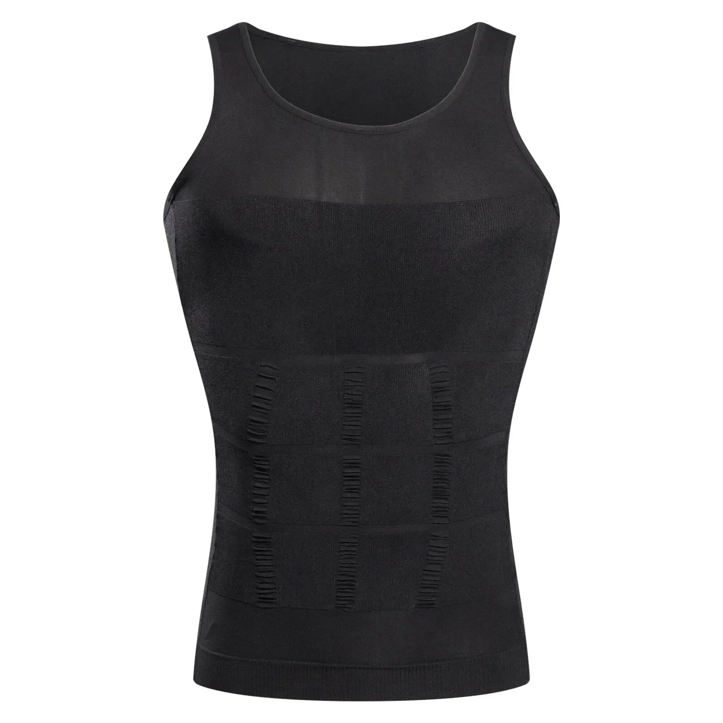 INSELLE Men Body Shaper Slimming Compression Vest Undershirt Seamless Waist Trainer Tank Top Belly Control Weight Loss Shapewear