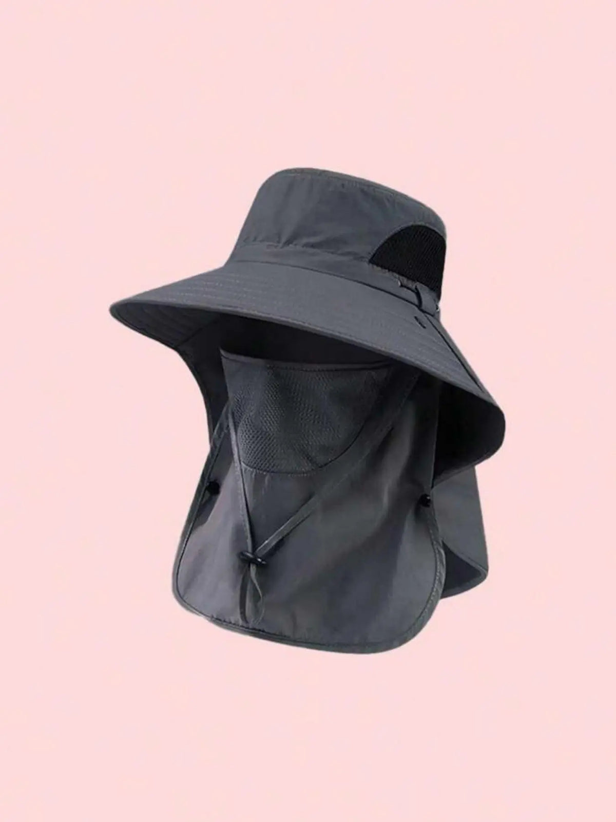 Men'S Summer UV Protection Wide Brim Fishing Hat, Outdoor Sunshade Cap for Hiking & Fishing, Breathable Quick-Dry Fashionable Lightweight Sun Hat, Sun Bucket Hat, Adjustable Sun Cap, Sunscreen Hat