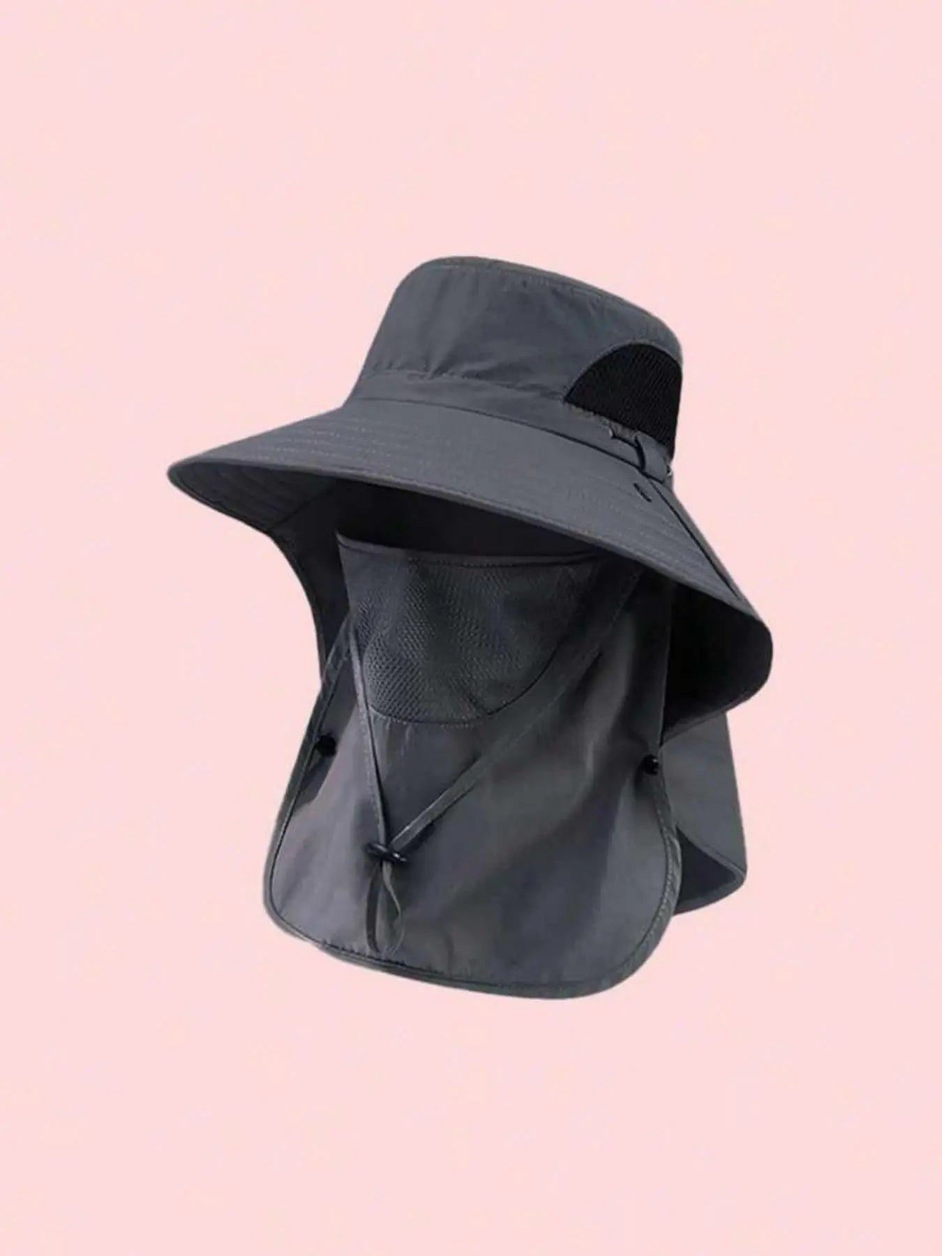 Men'S Summer UV Protection Wide Brim Fishing Hat, Outdoor Sunshade Cap for Hiking & Fishing, Breathable Quick-Dry Fashionable Lightweight Sun Hat, Sun Bucket Hat, Adjustable Sun Cap, Sunscreen Hat