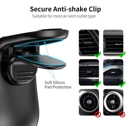 Magnetic Phone Car Mount , GPS Cell Phone Holder for Car Air Vent Mount