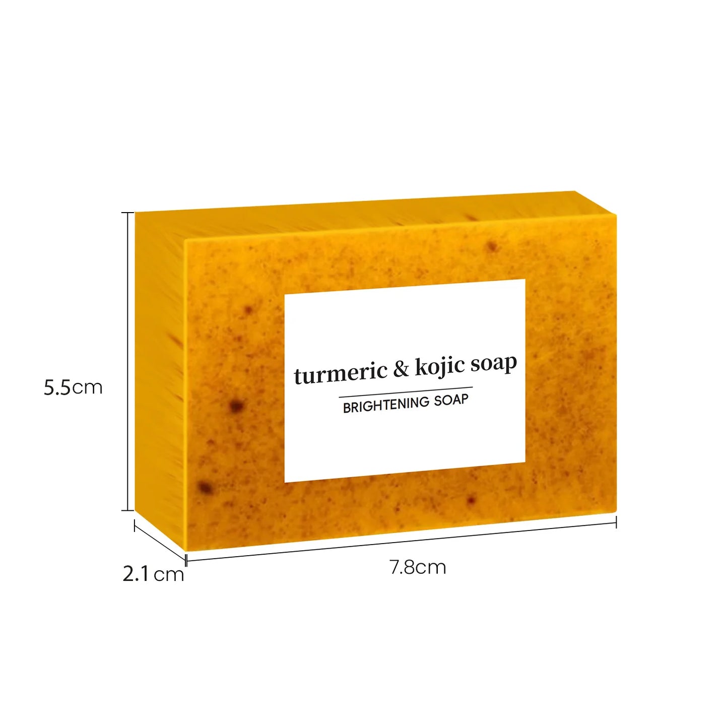 Turmeric Cleanser & Soap Sets Deeply Cleansing Kojic Acid Blackhead Remover Skin Cleansing Oil Control Fade Acne Marks Brighten