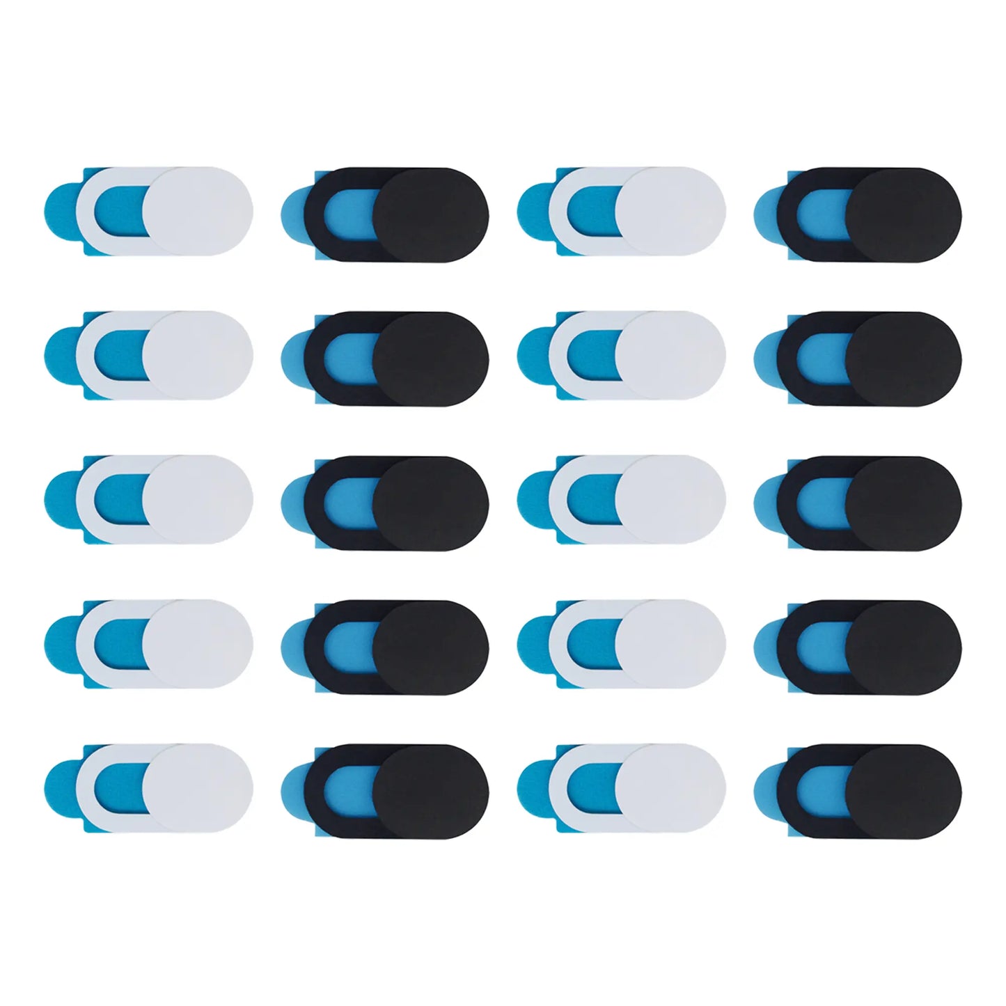 20 Counts Webcam Cover Slide, Camera Blocker for Home Privacy Security
