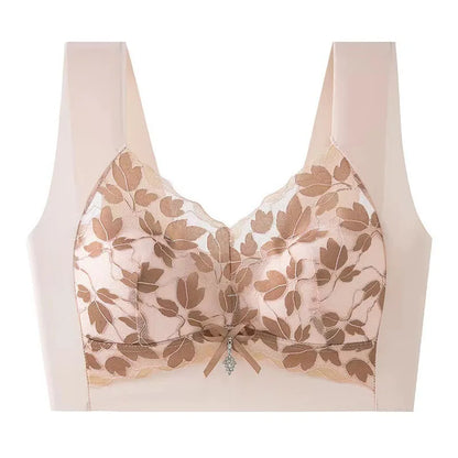 Women'S Seamless Push up Bras Lace Wireless Sexy Lingerie Bra Anti-Sagging Underwear Comfortable Breathable Bra