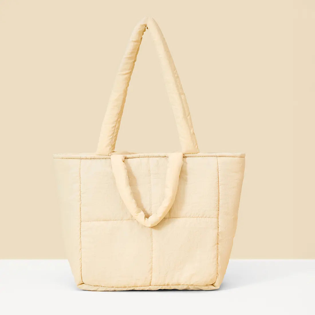 MINISO AIR Series Soft Large-Capacity Casual Minimalist Decluttering Shoulder Tote Bag, College Style Tote Purse, Home Organizer Storage Bag for School & Daily Use