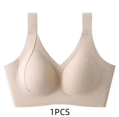 Sexy Seamless Bra Push up Sports Brassiere Bh Woman Lace Bralette Wireless Bra Unwired Yoga Top Women'S Bras without Bones