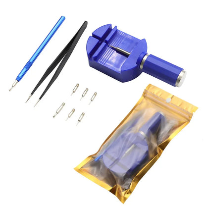 Watch Link Removal Tool Kit, Watch Band Tool Strap Chain Pin Remover Repair Tool Kit for Watch Band Strap Adjustment, Watc