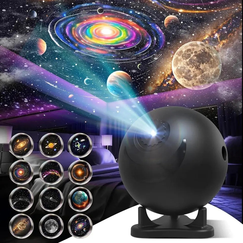 13-In-1 Galaxy Planetarium Projector, Starry Night Nebula Light, Home Ambiance Electronics Projector Lamp