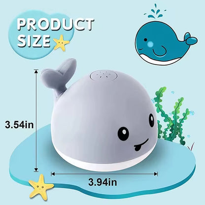 Baby Bath Toys, Toddler Bath Toys for Kids Ages 1-3, Light up Whale Bath Toy Sprinkler, Pool Water Table Infant Baby Toys 6-12-1