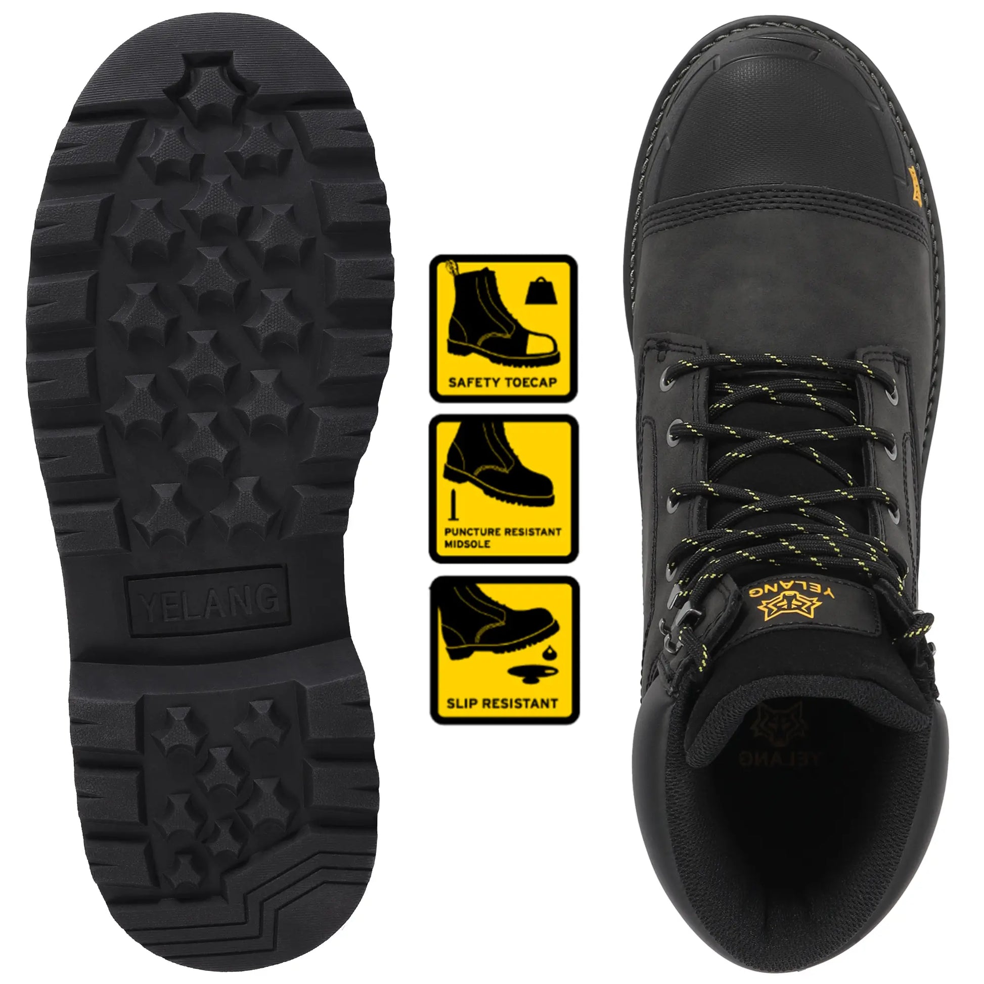 Waterproof Steel Toe Work Boots