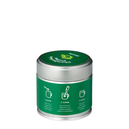 Chamberlain Coffee Ceremonial Grade Matcha Green Tea Powder - USDA Organic, Antioxidant Rich, L Theanine, Calm Energy, Signature Vegan Matcha Powder - Premium First Harvest Japanese Green Tea - 30G