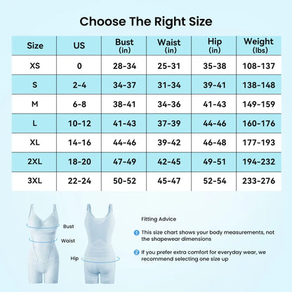 (Kakapeople Icy-Slide Bodysuit) Tummy Control Butt Liftter Faja Shapewear Ultra Thin Breathable Cooling Shapewear Bra Free Tummy Control Butt Lifter Seamless Body Shaper for Summer