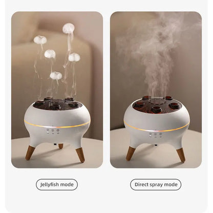 3-In-1 Home Humidifier - Colorful Night Aroma Diffuser, Mist Won'T Wet the Desk, Perfect for Bedroom, Office, Aromatherapy Gift Color Light White Noise