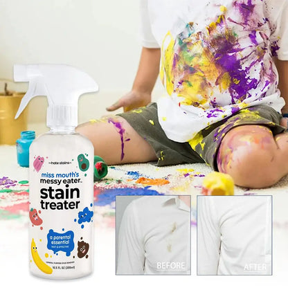 Messy Eater Non-Toxic Baby & Kids Universal Stain Remover - 120Ml, Safe for Clothing, Carpets, and Fabrics
