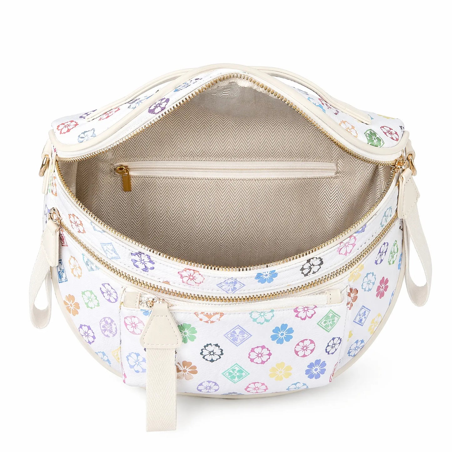Spacious Checkered PU Leather Crossbody Bag Bum Bag Checkered Handbags Wallets for Women Summerwins