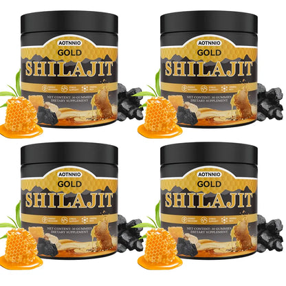 Premium Shilajit Gummies | Organic Manuka Honey Formula | Energy & Stamina Support | Sports Nutrition Supplement | 30 Gummies | Dealsforyoudays