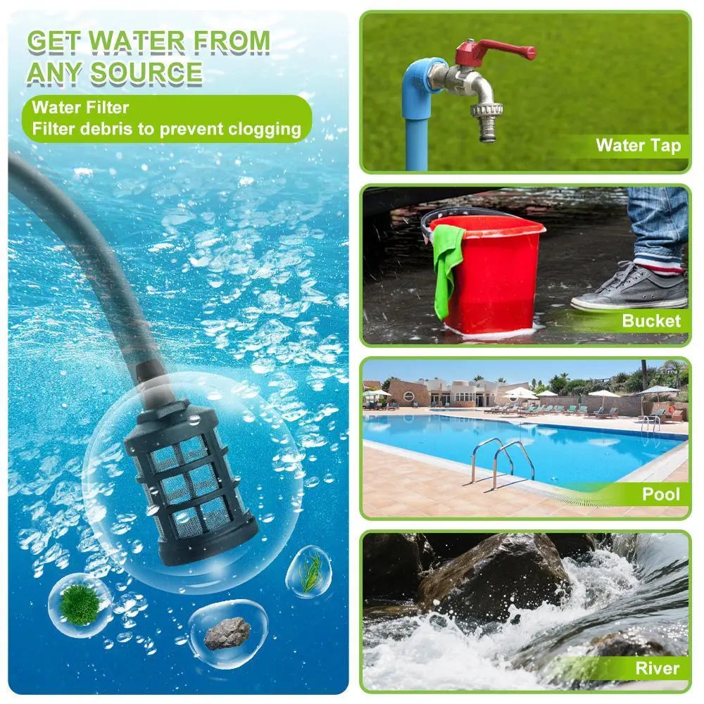 【Dealsforyou】Kepeak 1500PSI Cordless Pressure Washer, 21V Portable Electric Power Washer with 200W Motor, 13000Mah Battery, 6-In-1 Nozzle, Foam Cannon & 5M Hose, High-Pressure Cleaning Gun for Car,For Valentine’S Day Gift Summervibes