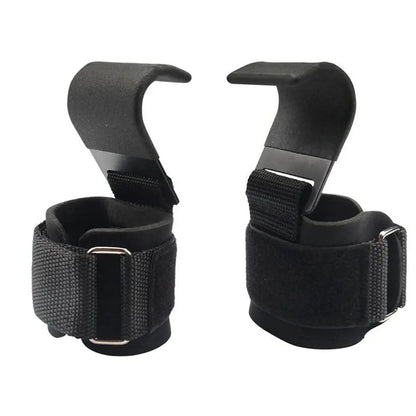 Weight Lifting Hooks, 2/4 Counts Heavy Duty Lifting Wrist Straps, Pull Ups Deadlift Straps, Weight Lifting Grips for Home Gym