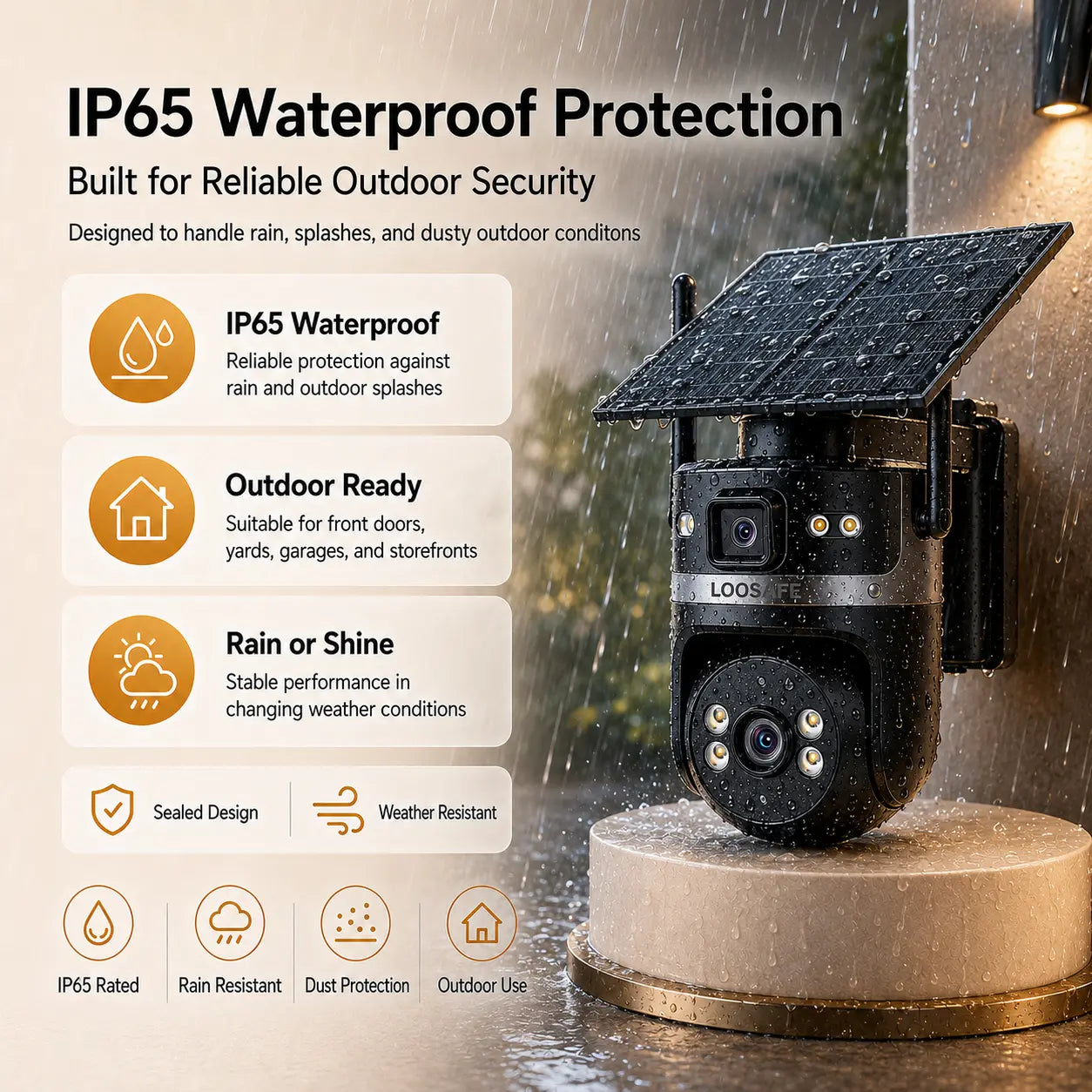 4G LTE Cellular Solar Security Camera, Dual Lens 2K HD Video, No Wifi Needed, Motion Activated, Color Night Vision, 4G Data Card Included, Outdoor CCTV for Remote Areas, Solar Powered with Easy Setup