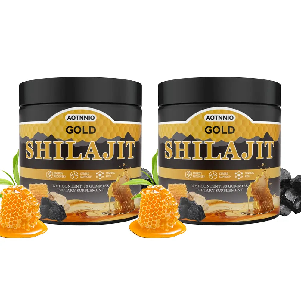 Premium Shilajit Gummies | Organic Manuka Honey Formula | Energy & Stamina Support | Sports Nutrition Supplement | 30 Gummies | Dealsforyoudays