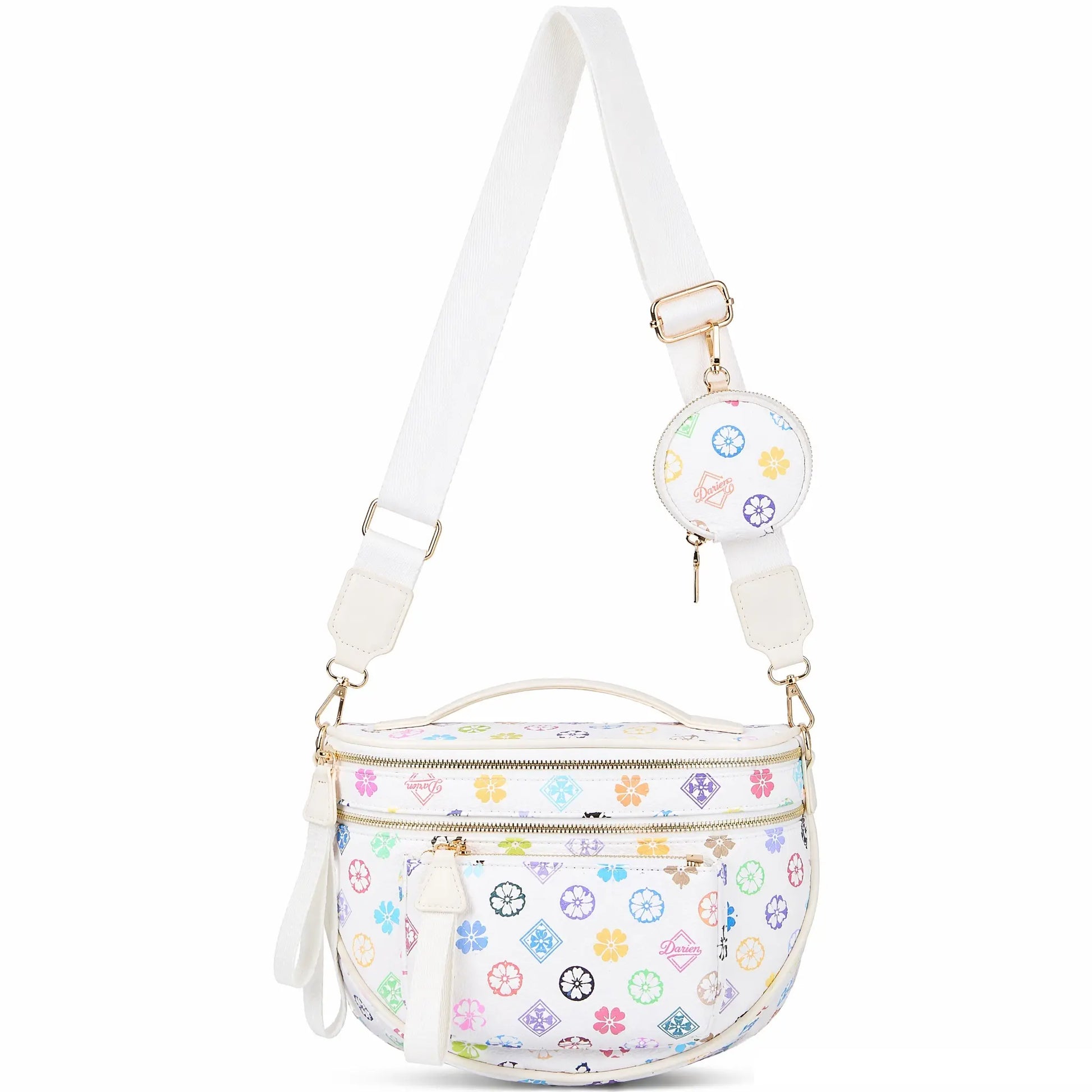 Spacious Checkered PU Leather Crossbody Bag Bum Bag Checkered Handbags Wallets for Women Summerwins