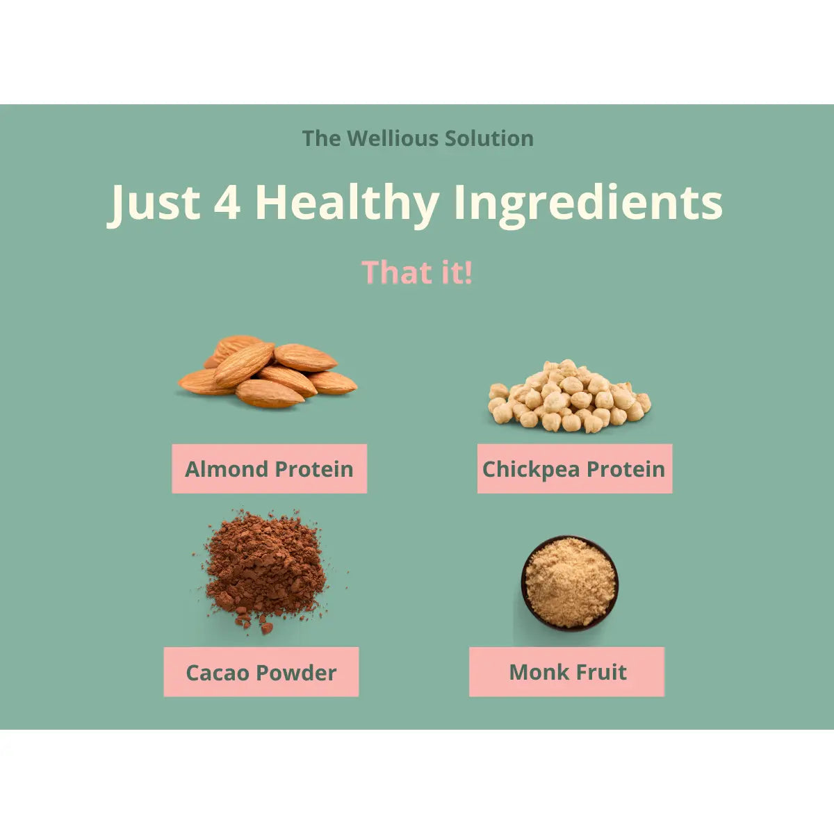 Wellious Protein Powder - Real Vanilla