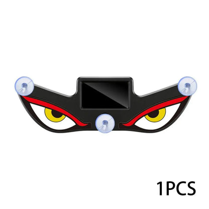 3PCS Devil Eyes LED Car Sign, Dynamic Windshield Light USB Powered, Stand Out at Night Easy Install, for Car Shows Night Driving Car Lovers