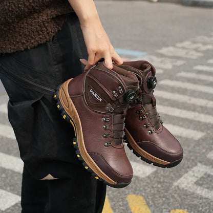 Fashion Safety Shoes Men'S Work Steel Toe Shoes Indestructible Protective Shoes Puncture-Proof Security Footwear Slip-Resistant Shoes Work Life Waterproof Shoes Wear Resistant Roofing Shoes,Father'Sdaygifts