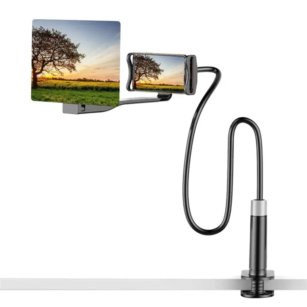 3D HD Mobile Phone Screen Magnifier Desktop Screen Amplifier Phone Holder for Iphone XS MAX Galaxy 4.5-7.0 Inch Smartphone Movie