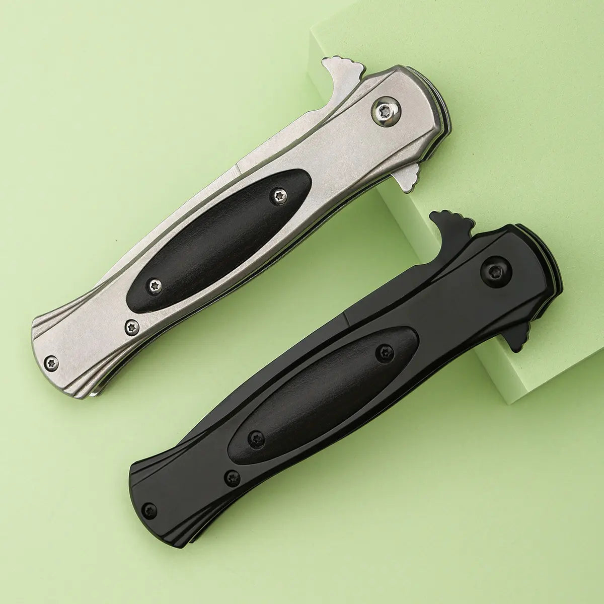 High-Quality Stainless Steel Folding Knife: Men’S Tactical EDC Multi-Tool with Quick Open/Close for Outdoor Use—An Ideal Choice for Camping, Hiking, Exploration, DIY Projects, Everyday Use, Fishing, and Hunting.