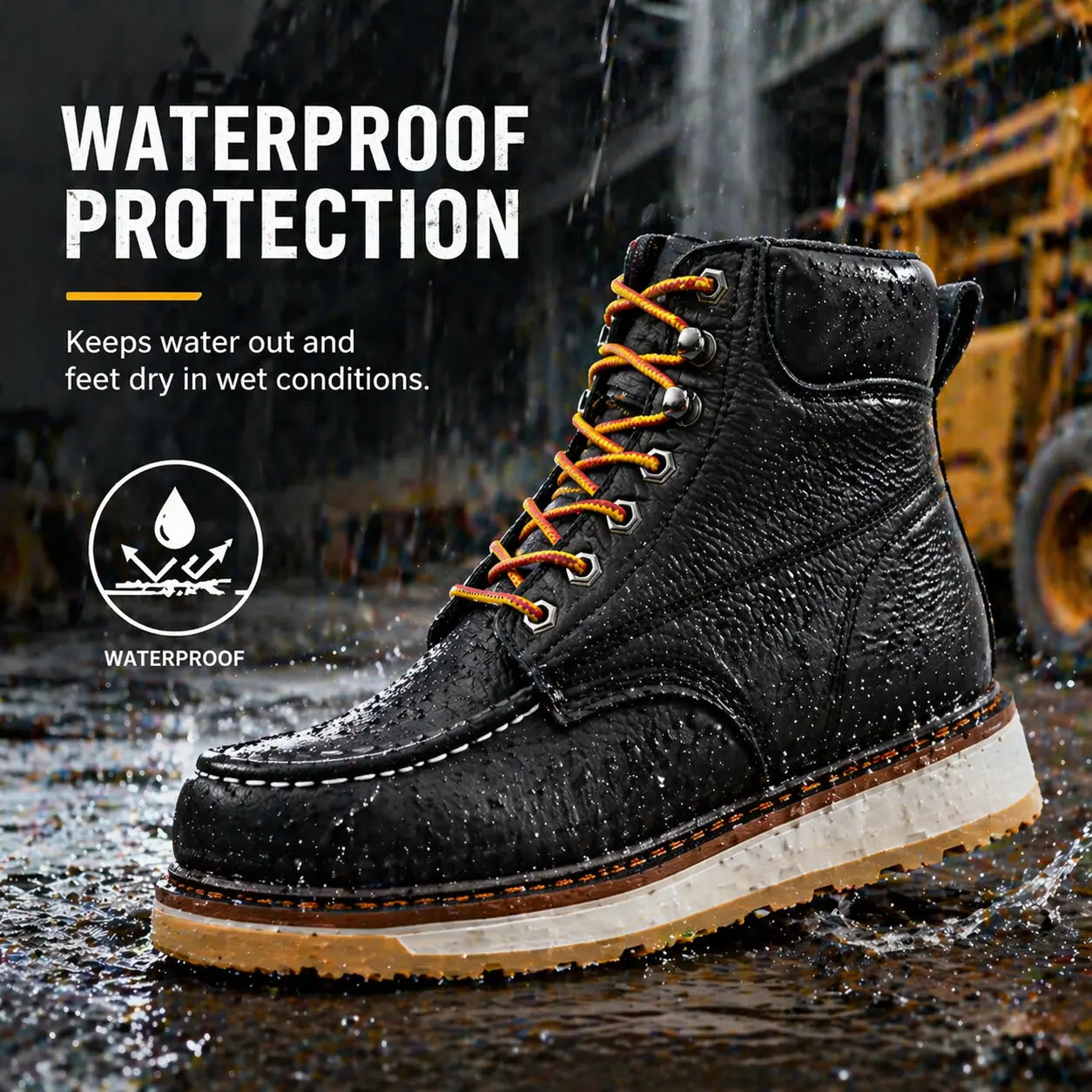 AZXPROT Men'S Boots Boots for Men Casual Boots Motorcycle Combat Ankle Dress Boots Mens