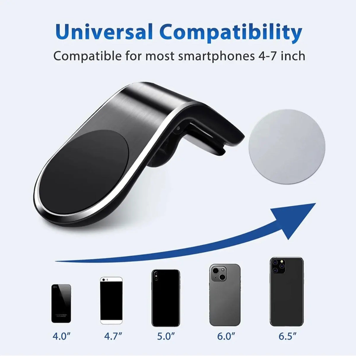 Magnetic Phone Car Mount , GPS Cell Phone Holder for Car Air Vent Mount