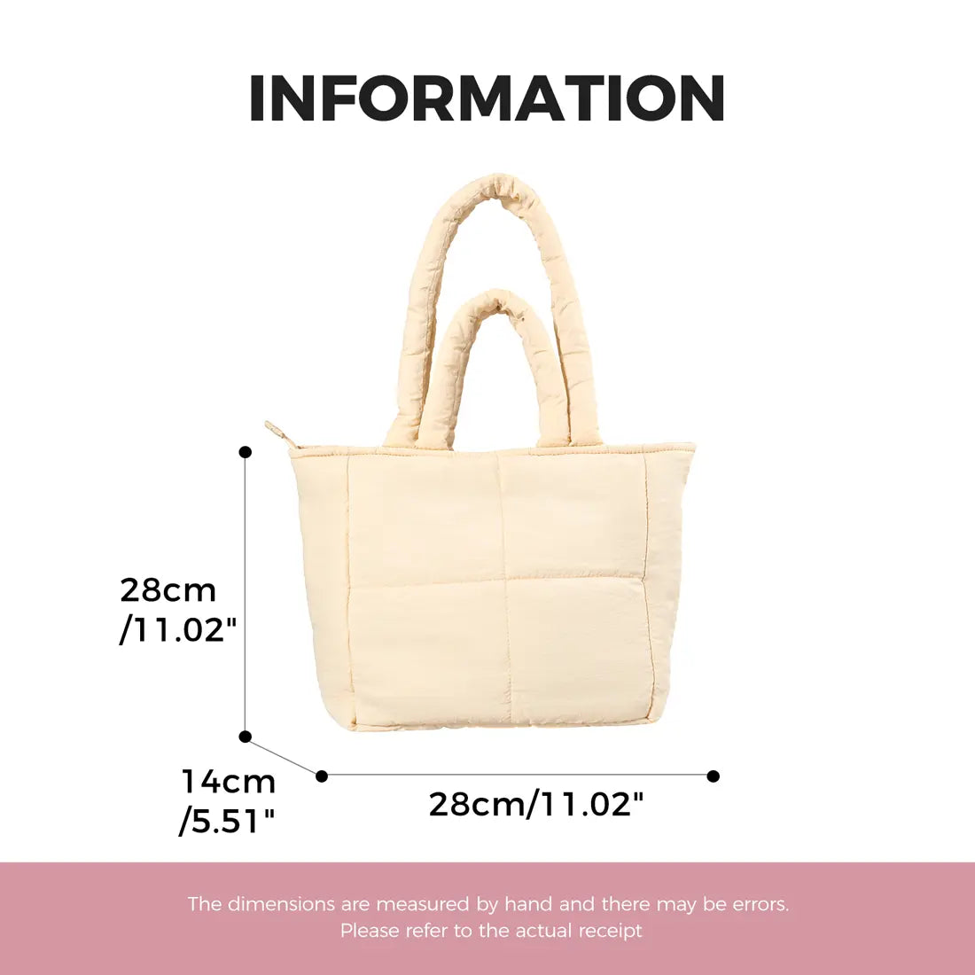 MINISO AIR Series Soft Large-Capacity Casual Minimalist Decluttering Shoulder Tote Bag, College Style Tote Purse, Home Organizer Storage Bag for School & Daily Use